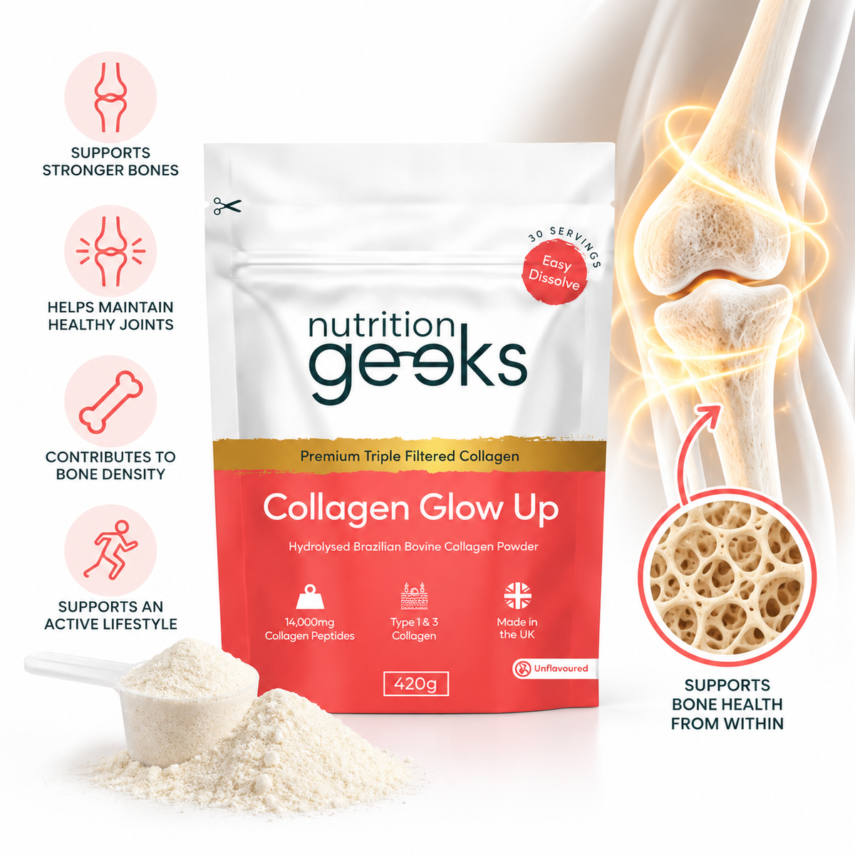 Collagen Glow Up (with Free Biotin Growth+)