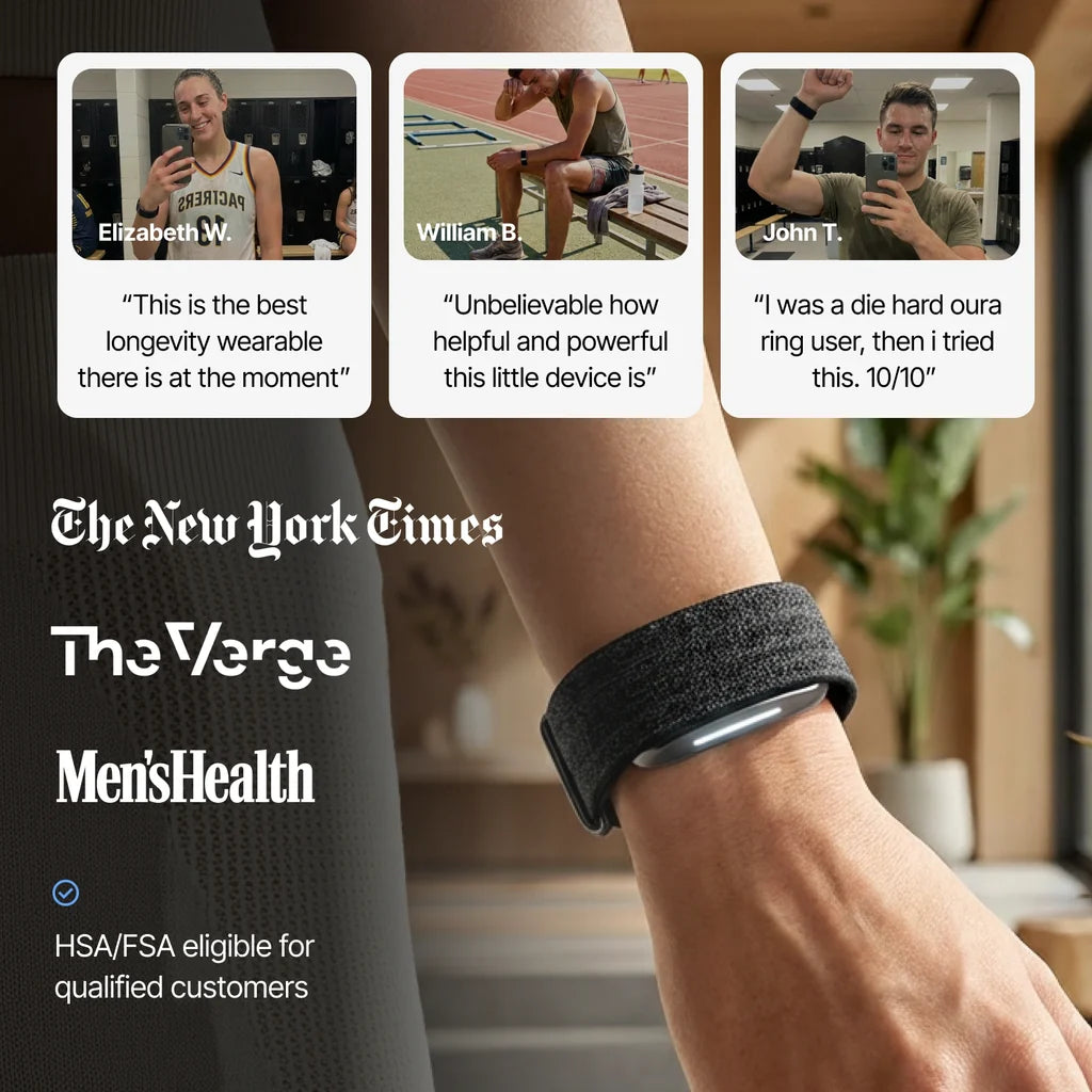 Hume Band 2.0 – Smart Longevity & Metabolic Health Tracker